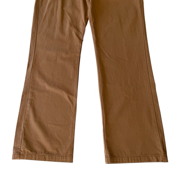 NWT Old Navy Ultimate Slim Pants Brown Cotton Chino Minimalist Men's 38x34 - Picture 3 of 11